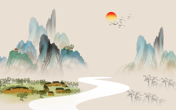 山水畫