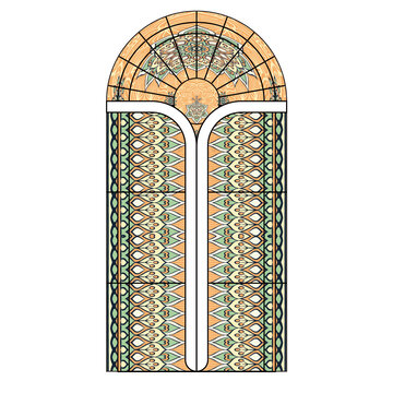 拱门教堂玻璃
