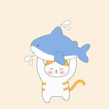 卡通小貓