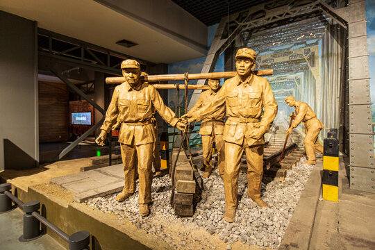 柳州工业博物馆铁路工人