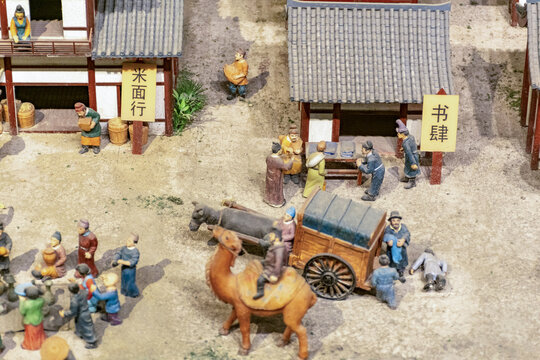 大唐西市微縮景觀
