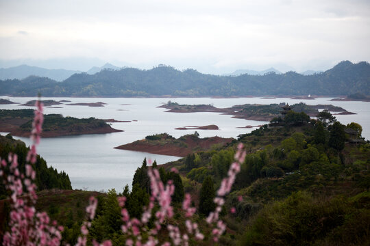 浙江省杭州市千岛湖风光