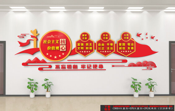 社會主義核心價(jià)值觀文化墻