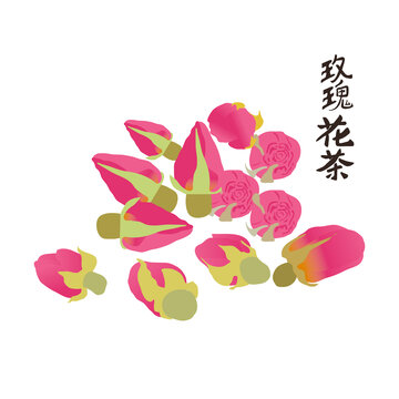 玫瑰花茶