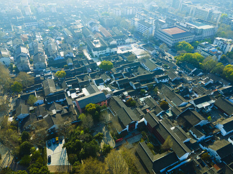 绍兴府山直街航拍