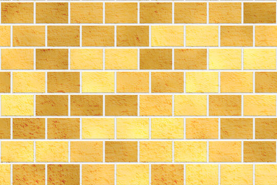 高档高清黄色砖墙