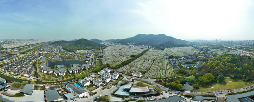 树山生态村全景