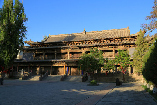 张掖大佛寺