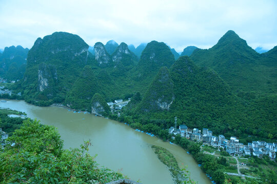 青山绿水