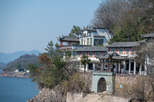 万佛湖风景区一角