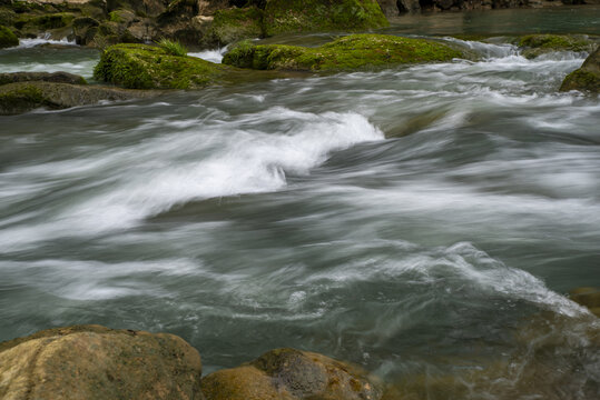 河水河流流水