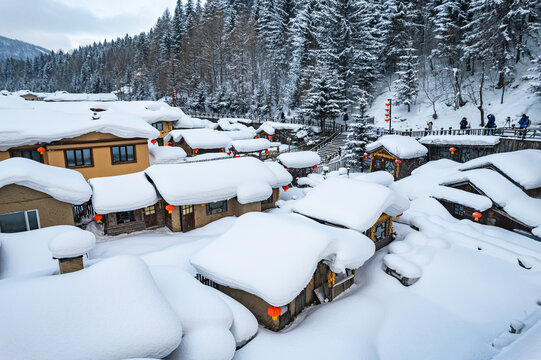 中国雪乡风景区