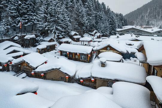 中国雪乡风景区