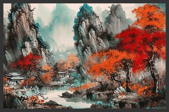 水墨装饰画