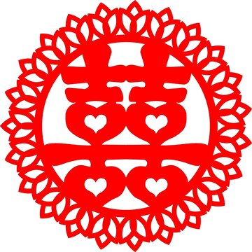 婚房喜字