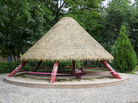 天水秦安大地湾原始村落遗址