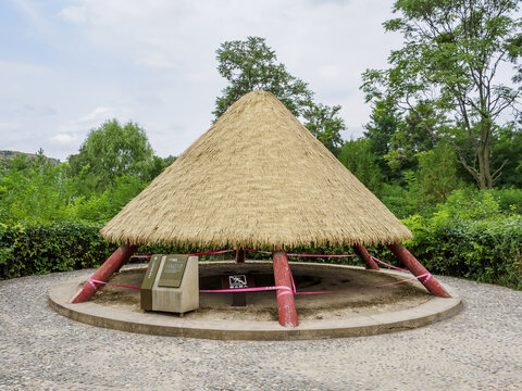 天水秦安大地湾原始村落遗址