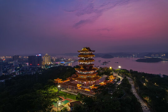 防城港夜景