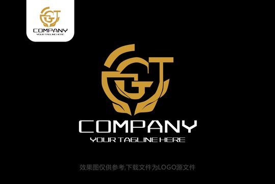 GT字母创意简约LOGO