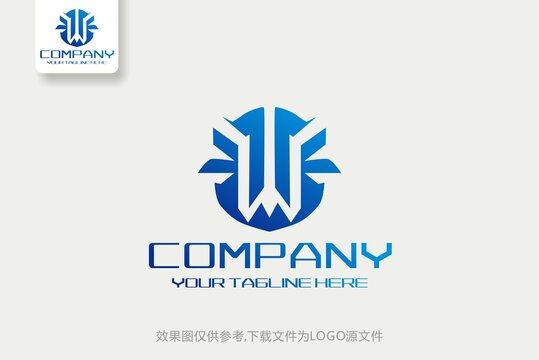 GW建筑房地产房产logo