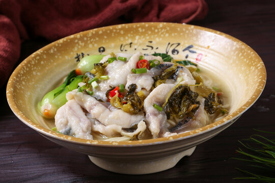 酸菜魚面
