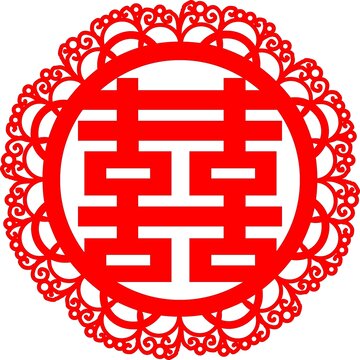 門貼喜字