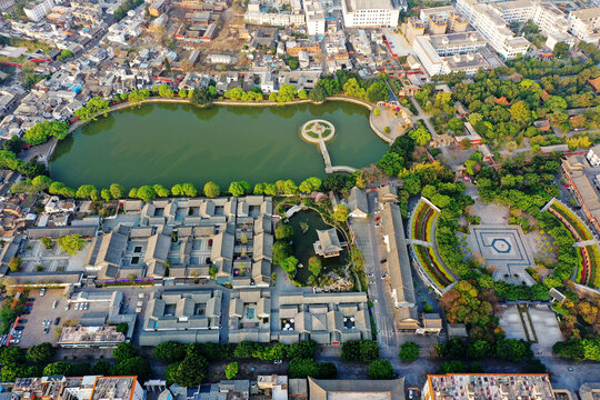 建水县城俯瞰