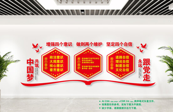 四個(gè)意識(shí)四個(gè)自信兩個(gè)維護(hù)