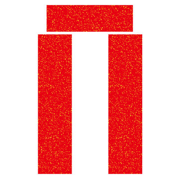 矢量灑金燙金撒金春聯(lián)紅紙
