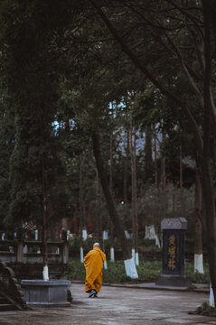 昭觉寺寺庙静物景点