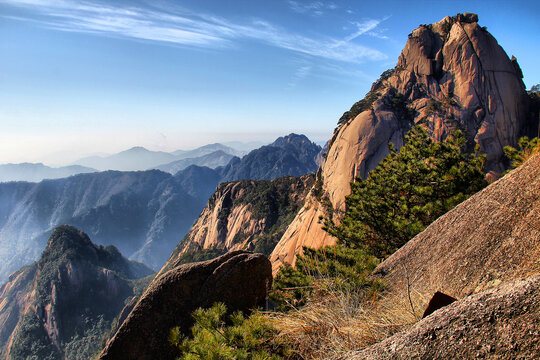 黄山山峦