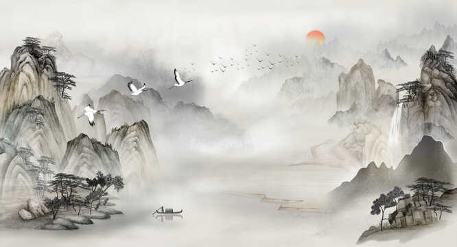 山水畫