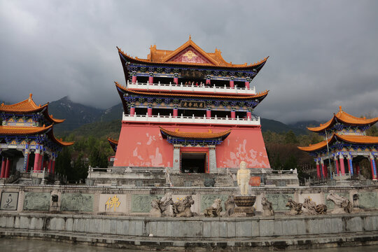 崇圣寺三塔景区风景