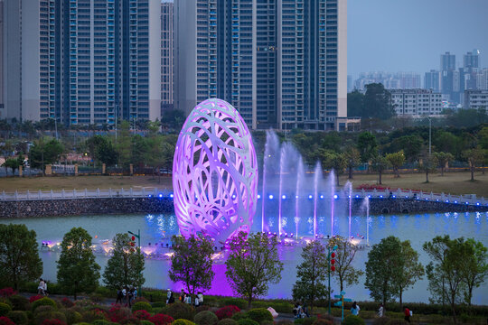 千花洲旅游度假区风景