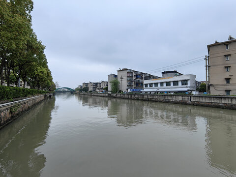 京杭大运河两岸嘉兴段