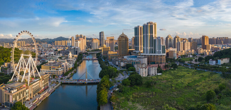 中山市全景风貌