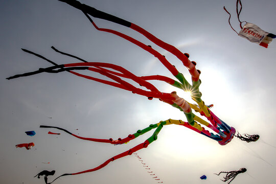 大庆市举行春季风筝比赛活动
