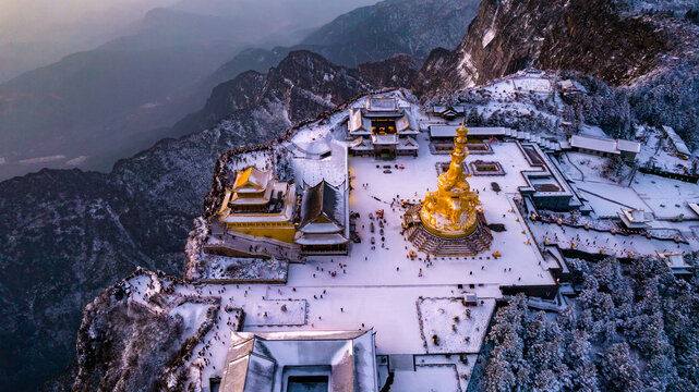 峨眉山风景