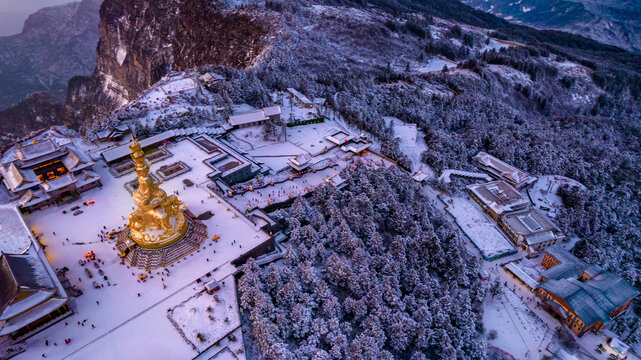 峨眉山风景