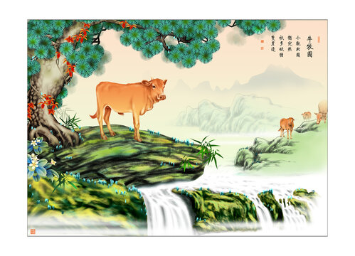 牛牧圖
