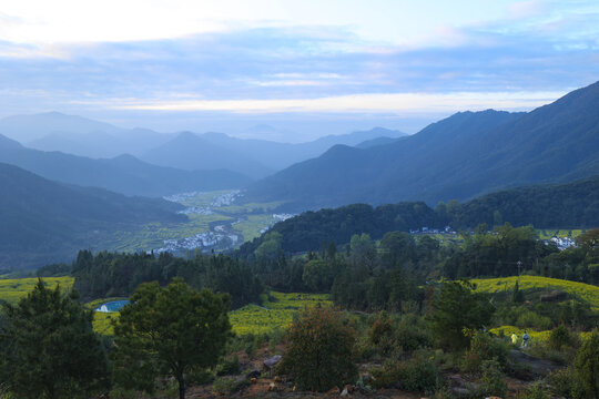 江岭梯田风景