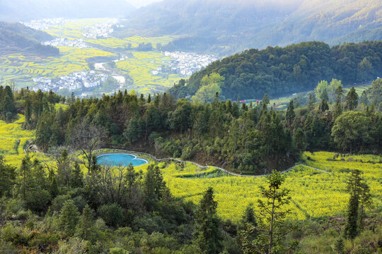 江岭梯田风景