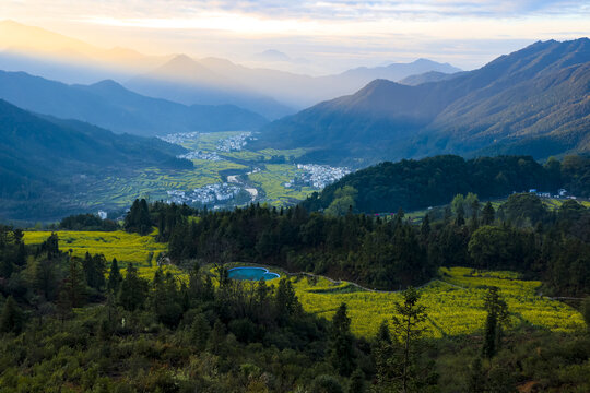 江岭梯田风景