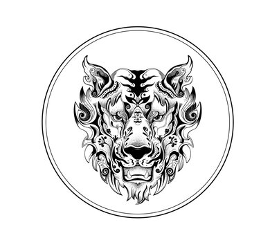 四大瑞獸之一白虎
