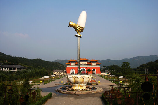 灵山寺山门