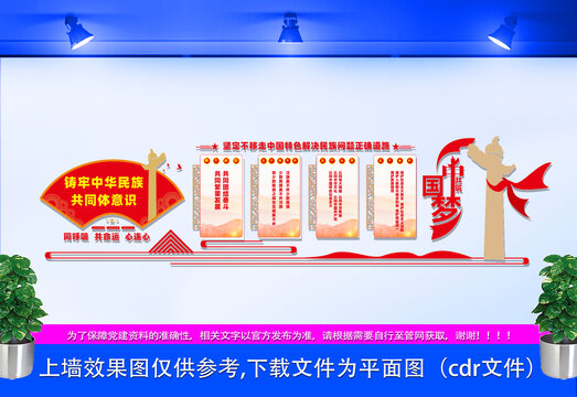 民族團(tuán)結(jié)文化墻