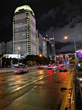 雨后街道