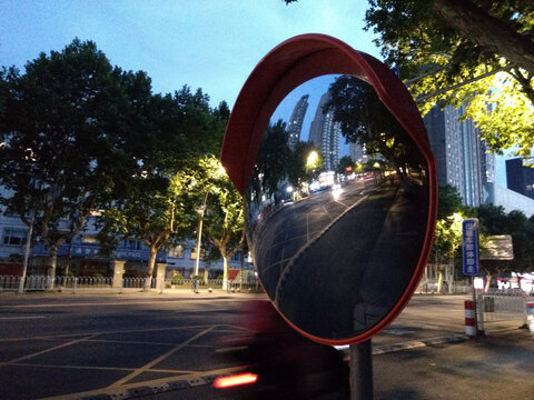 交通反光凸透镜