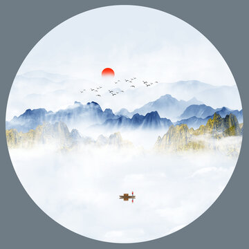 意境山水畫