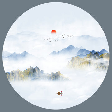 意境山水畫